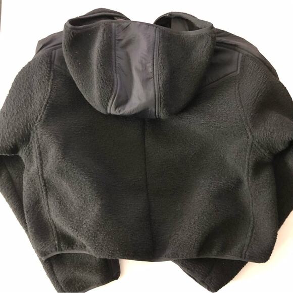 NWT Nike Jordan Cozy Girl Women’s Black Dark Smoke Grey Fleece Pullover Hoodie M - Picture 9 of 10